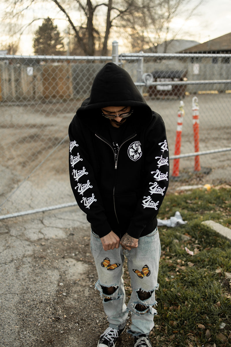トップス Saint Mary Zip-up Hoodie SAINT MARY WHITE ZIP UP