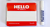 Montana Hello Stickers + Marker Duo